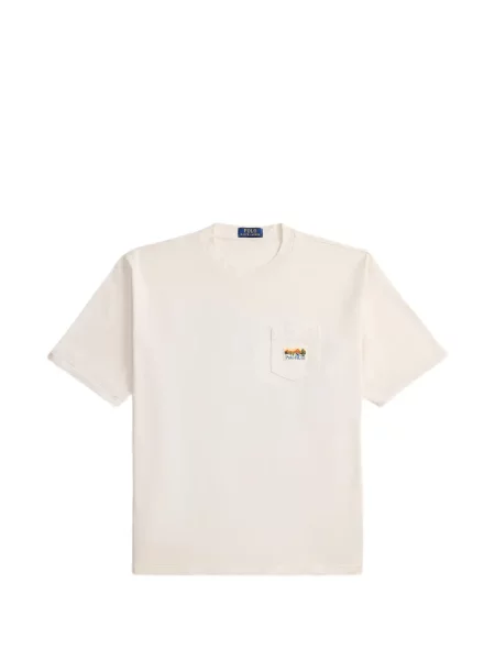 Fleece ρετρό φούτερ Polo Ralph Lauren μαύρο