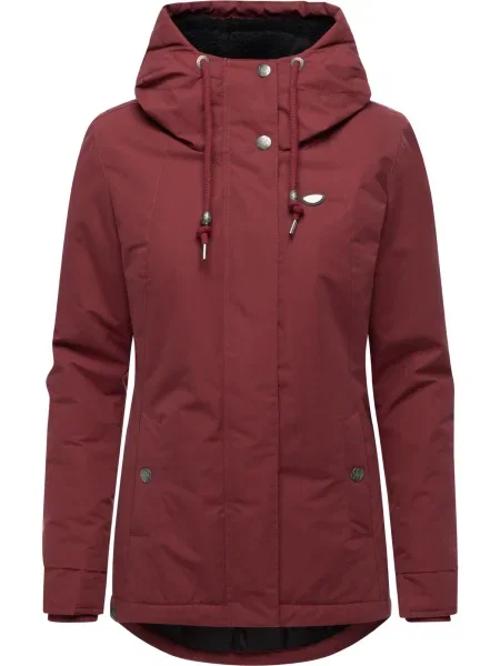 Ragwear Geacă funcțională Alvena vin roșu