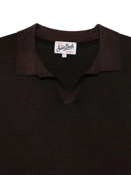 Lung tricou polo Mc2 Saint Barth maro