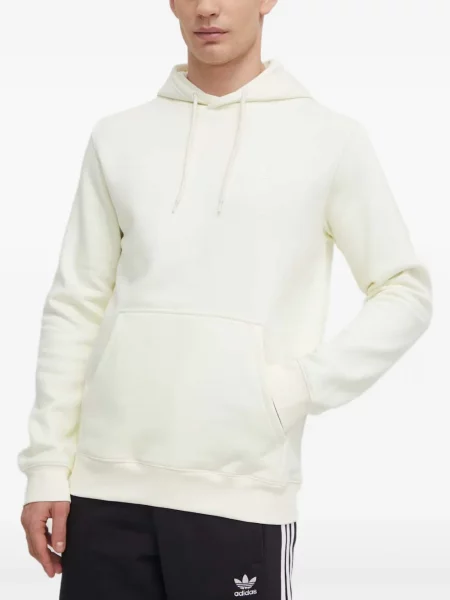 Haftowane spodnie Adidas w paski czarne