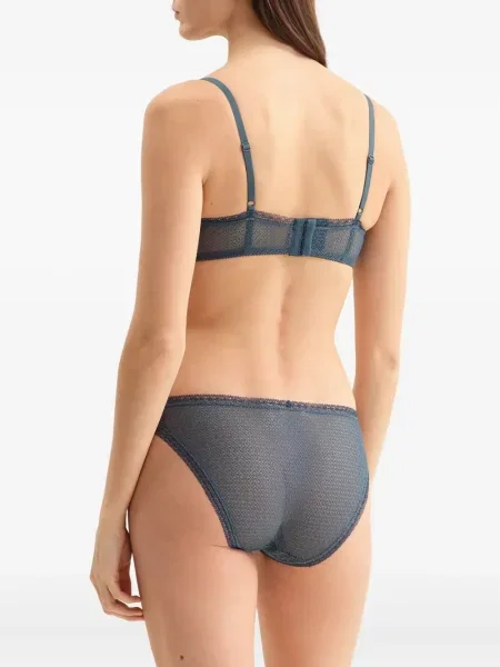 Sutien Eres din dantelă albastru