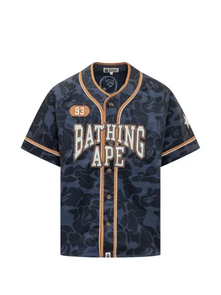 Cămașă A Bathing Ape® cu imagine albastru