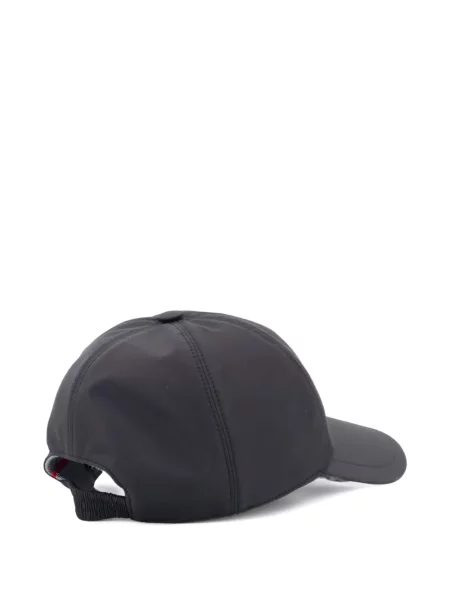 Șapcă Kiton cu broderie negru