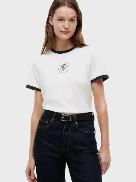 Футболка Tommy Hilfiger біла