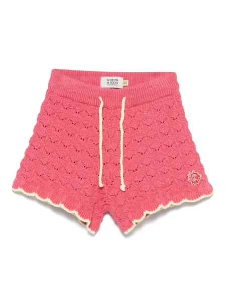 Szorty dziecięce Scotch & Soda różowe