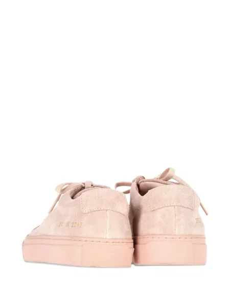 Велурени маратонки Common Projects розово