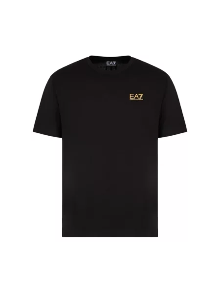 Koszulka Emporio Armani Ea7 z krótkim rękawem czarna