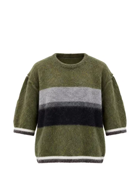 Pulover Phisique Du Role de mohair verde
