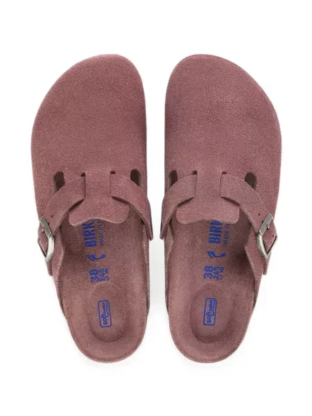 Mules Birkenstock σουέντ καφέ