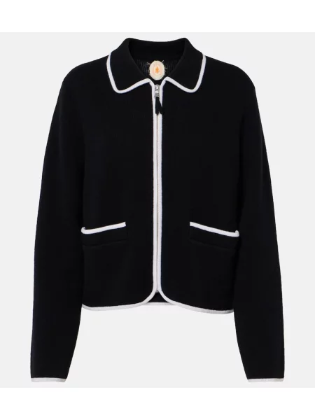 Volneni pulover Jardin Des Orangers črna