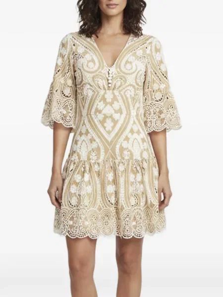 Rochie mini Sandro din dantelă