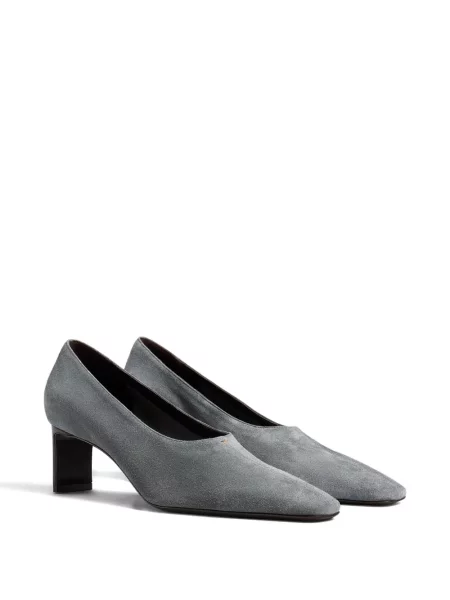 Pantofi cu toc Khaite gri