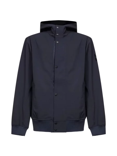 Geacă Stone Island cu strasuri albastru