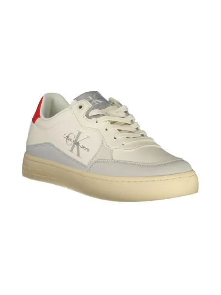 Trampki Calvin Klein skórzane białe