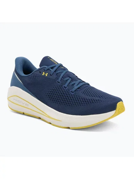 Мъжки обувки за бягане Under Armour Sonic 7 washed navy/nu blue/yellow shade синьо