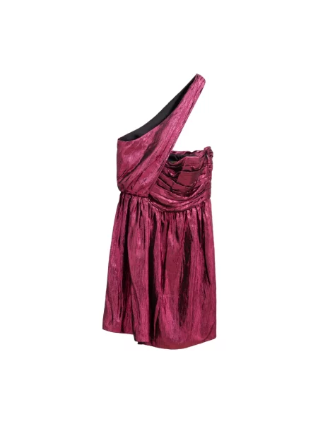 Sukienka mini Saint Laurent różowa