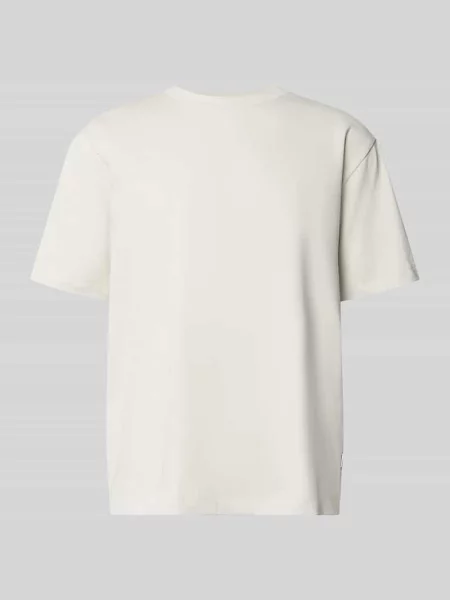 Oversized t-shirt z okrągłym dekoltem Lindbergh