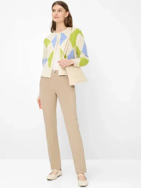 Сhinosy Brax beżowe