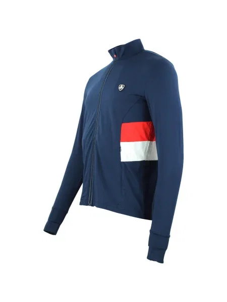 Tricou mânecă lungă Peak Mountain albastru