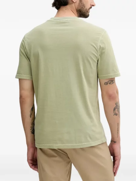 Tricou Barbour cu autograf verde
