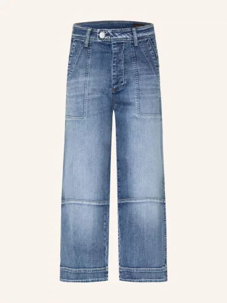 Herrlicher Jeansy Cropped Soul blau