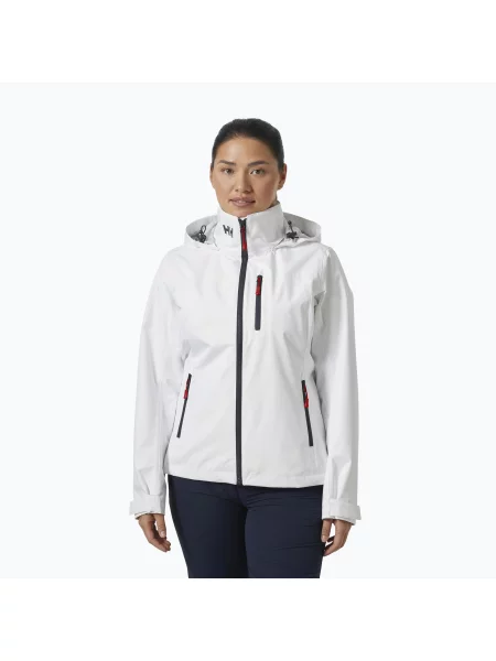 Jachtařská bunda Helly Hansen Crew Hooded white bílá