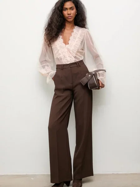 Блуза Answear.lab бежева