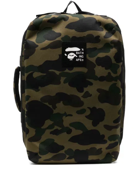 Rucsac A Bathing Ape® cu model camuflaj maro
