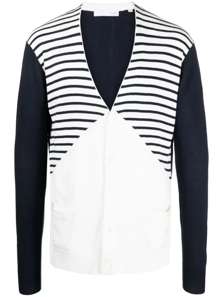 Cardigan Private Stock cu dungi albastru