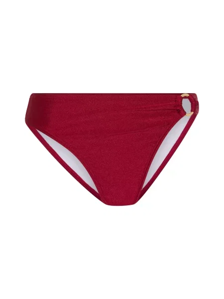 LSCN by LASCANA Slip costum de baie roşu închis