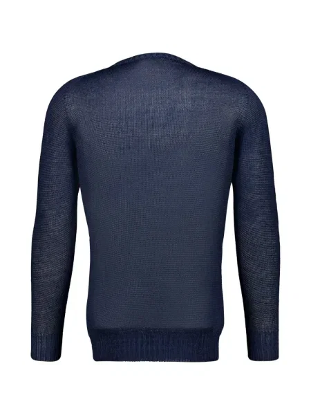 Tricou 120% Lino lung albastru