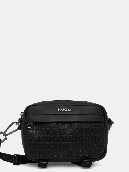Чанта през рамо HUGO черно