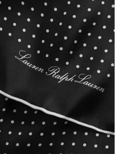 Lauren Ralph Lauren Šátek / offwhite černá