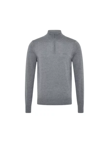 Bluza Boss wełniana szara