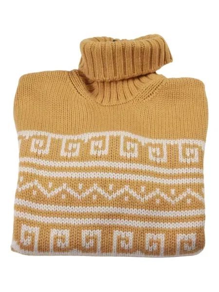 Golf golf Manrico Cashmere z kaszmiru żółty