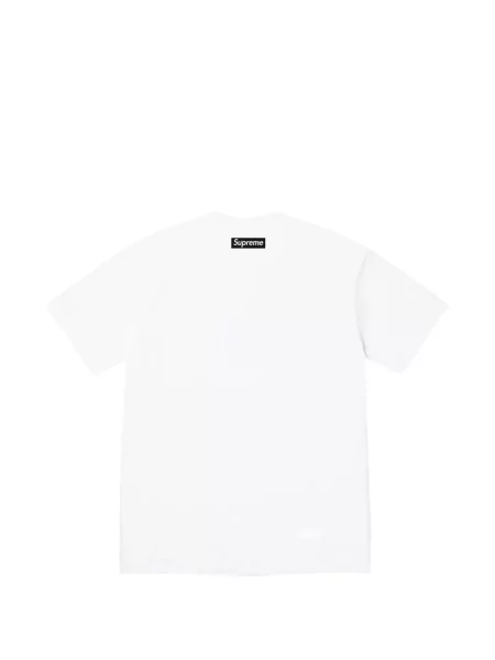 Tricou Supreme cu imagine alb