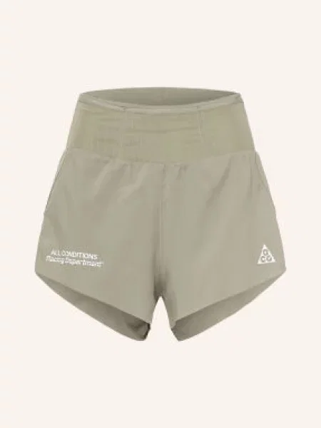Nike Bežecké Šortky 2 V 1 Trailwind zelená
