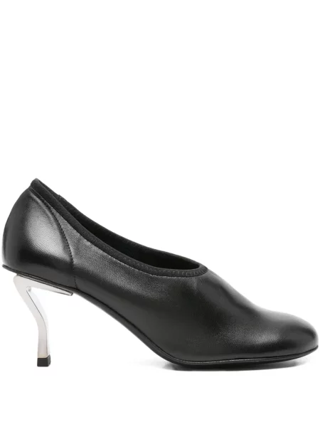 Pantofi cu toc Nicole Saldaña din piele negru