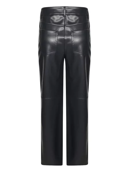 Pantaloni 's Max Mara din piele albastru