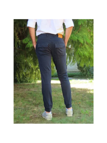 Jeansy Aeronautica Militare niebieskie
