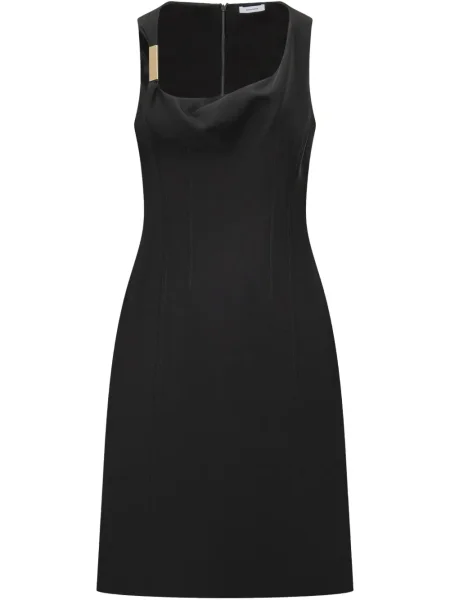 Rochie midi Ferragamo până la genunchi de costum negru