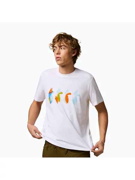 Tricou pentru femei Cotopaxi Cuatro Bitmap white alb