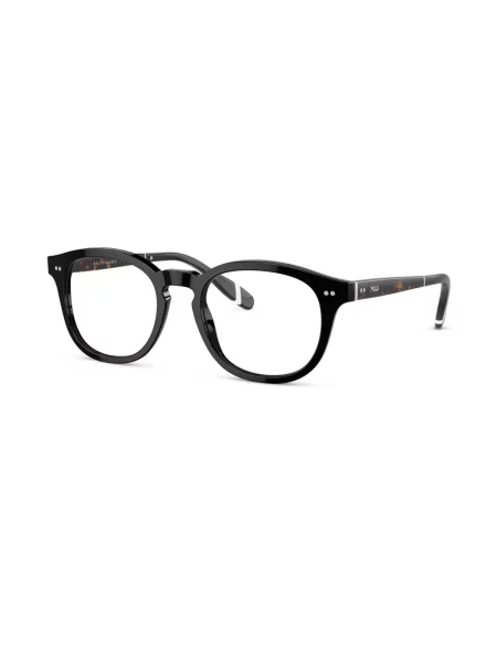 Ochelari de soare pătrați Polo Ralph Lauren negru