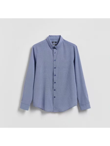 Reserved Košile slim fit tmavomodrá