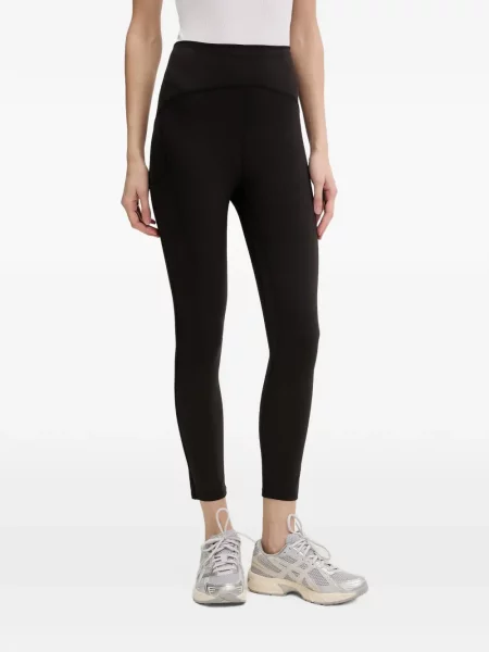Leggings Helly Hansen cu talie înaltă cu imagine negru