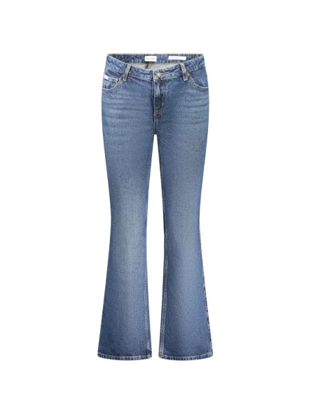 Jeansy Guess retro z 5 kieszeniami niebieskie