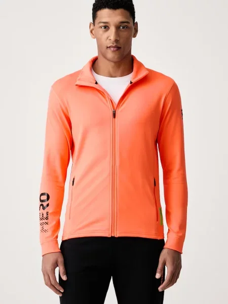 Bluza Rossignol Hero Stretch Fleece neon red pomarańczowa