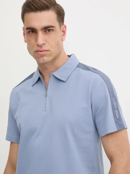 Calvin Klein Jeans polo tričko modré
