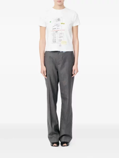 Тениска Mm6 Maison Margiela бяло
