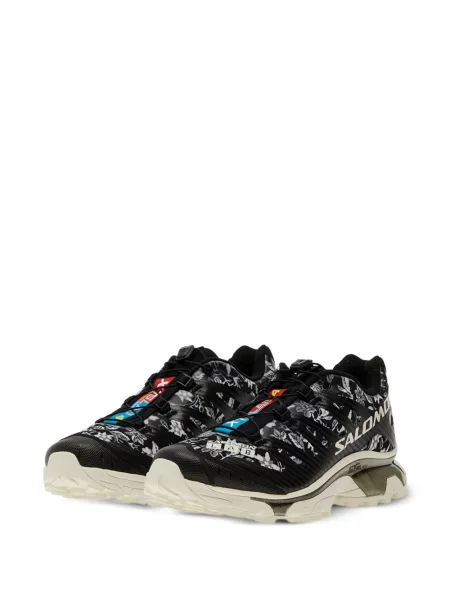 Sneakerși Salomon cu model floral cu imagine negru